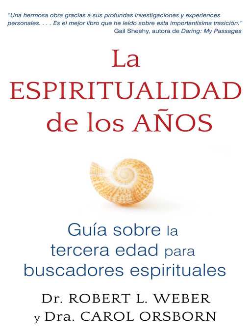 Title details for La espiritualidad de los años by Robert L. Weber - Wait list